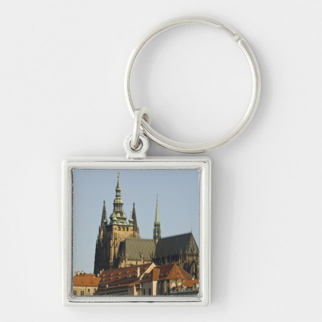 St. Vitus Cathedral and Prague Castle, one of Keychain (Front)
