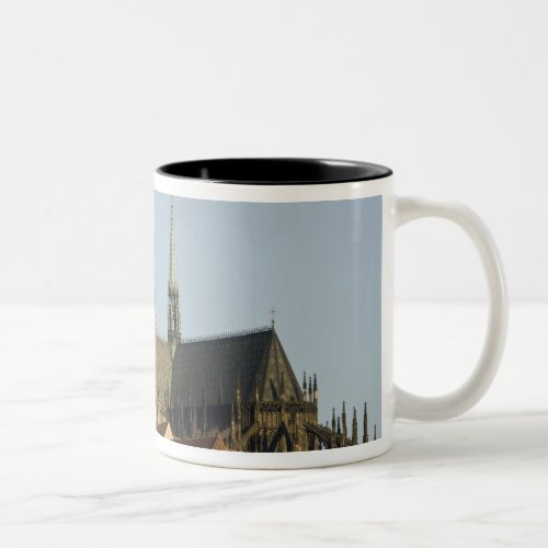 St Vitus Cathedral and Prague Castle one of Two_Tone Coffee Mug