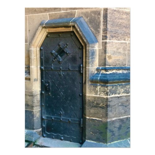 St Vitus Cathedral Door _ Prague Czech Republic Photo Print