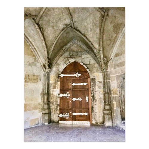 St Vitus Cathedral Door _ Prague Czech Republic Photo Print