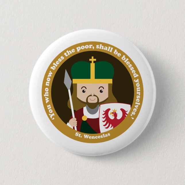 St. Wenceslas Button (Front)