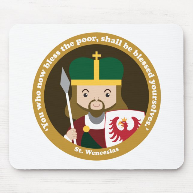 St. Wenceslas Mouse Pad (Front)