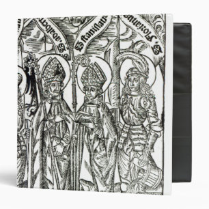 St. Wenceslaus, Adalbert,Stanislaus St. Florian 3 Ring Binder