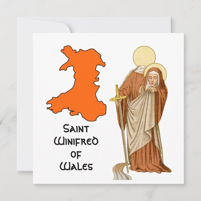 St. Winifred of Wales (P 002) (Front)
