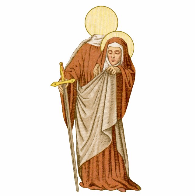 St. Winifred of Wales (P 002) Cutout (Front)