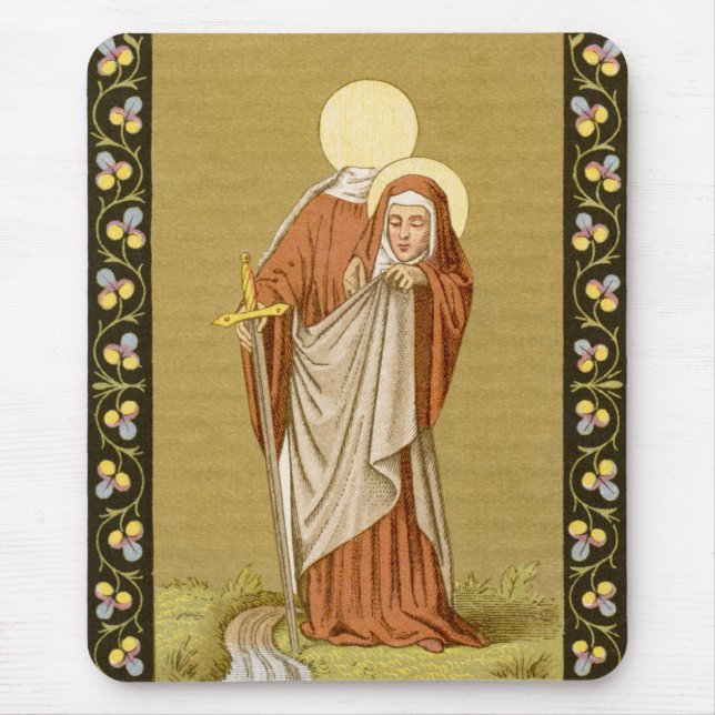 St. Winifred of Wales (P 002) Mouse Pad (Front)