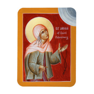 St Xenia of St Petersburg Magnet