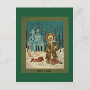 St. Xenia of St. Petersburg Prayer Card