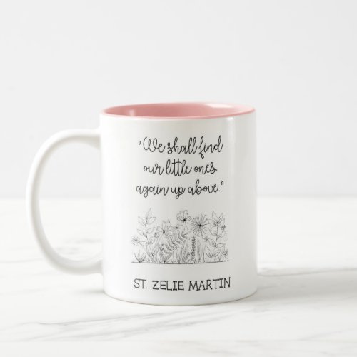 St Zelie Martin Miscarriage Two_Tone Coffee Mug