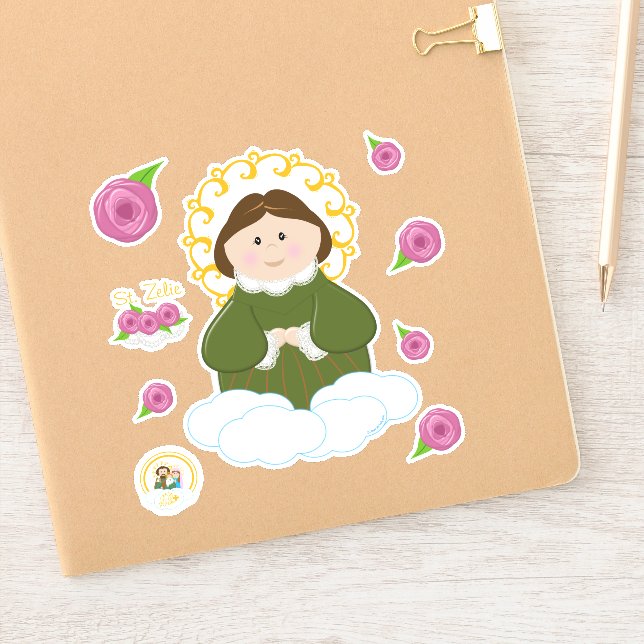 St. Zelie Sticker (Notebook)
