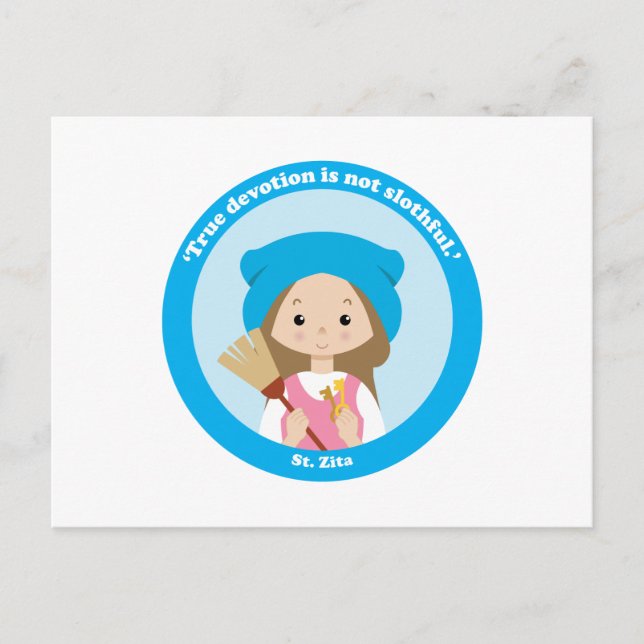 St. Zita Postcard (Front)