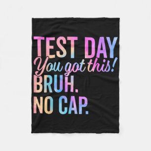 Staar State Testing Day Motivation You Got This Br Fleece Blanket