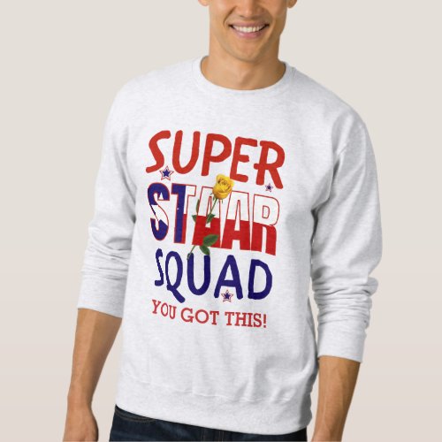 Staar Teacher Texas Test Day Superstar Squad Sweatshirt