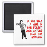METAL FRIDGE MAGNET Wife Coming Home I Get Yelled At Humor Friend Family 