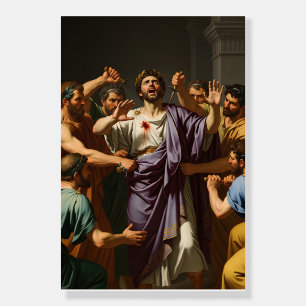 Stab of Fate: The Drama of a Roman Emperor’s Assas Foam Board