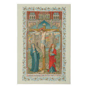 Stabat Mater (SAU 22) 24"x36" Style 1 Faux Canvas Print