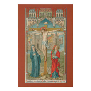 Stabat Mater (SAU 22) 24"x36" Style 2 Faux Canvas Print