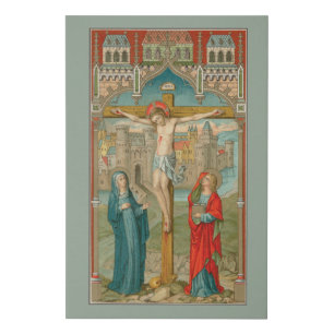 Stabat Mater (SAU 22) 24"x36" Style 3 Faux Canvas Print