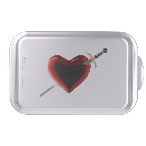 Stabbed In The Heart Cake Pan