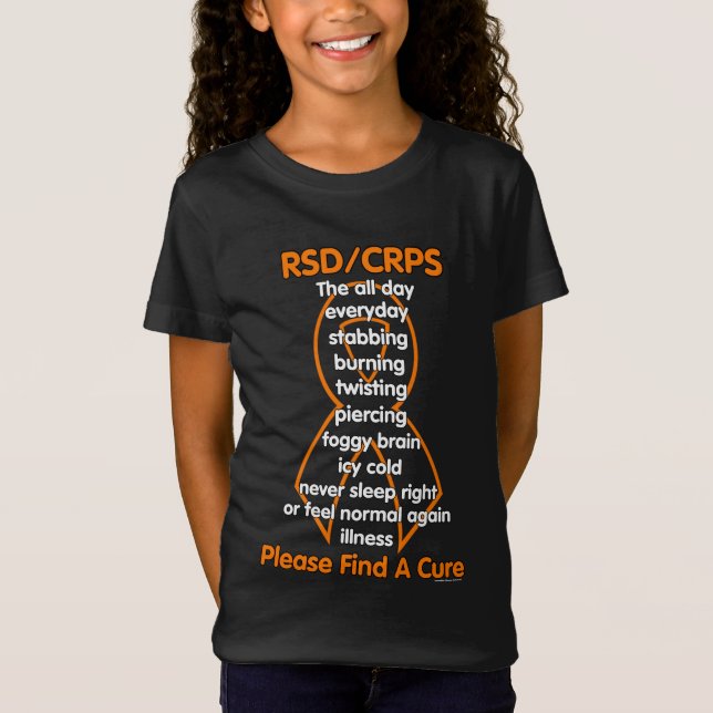 Stabbing Burning Twisting...RSD/CRPS T-Shirt (Front)