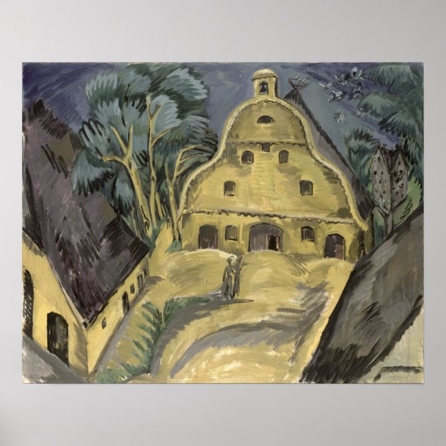 Staberhof Farm on Fehmarn I, 1913 Poster (Front)