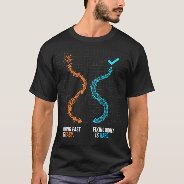 Stability Is Temporary DevOps Infinity Loop Contin T-Shirt (Front)
