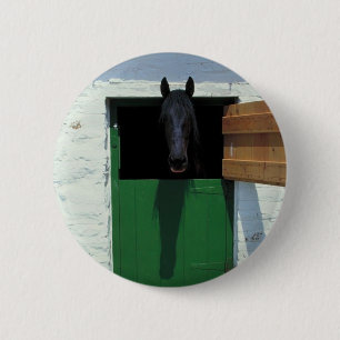 Stabled Horse with French Door Button
