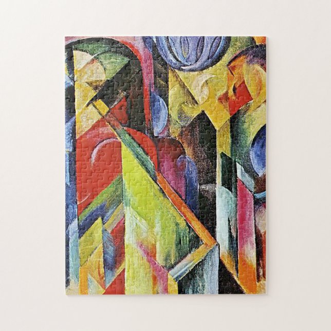 Stables by Franz Marc Jigsaw Puzzle (Vertical)
