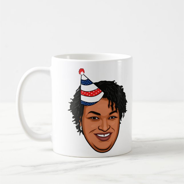 STACEY ABRAMS BIRTHDAY COFFEE MUG (Left)