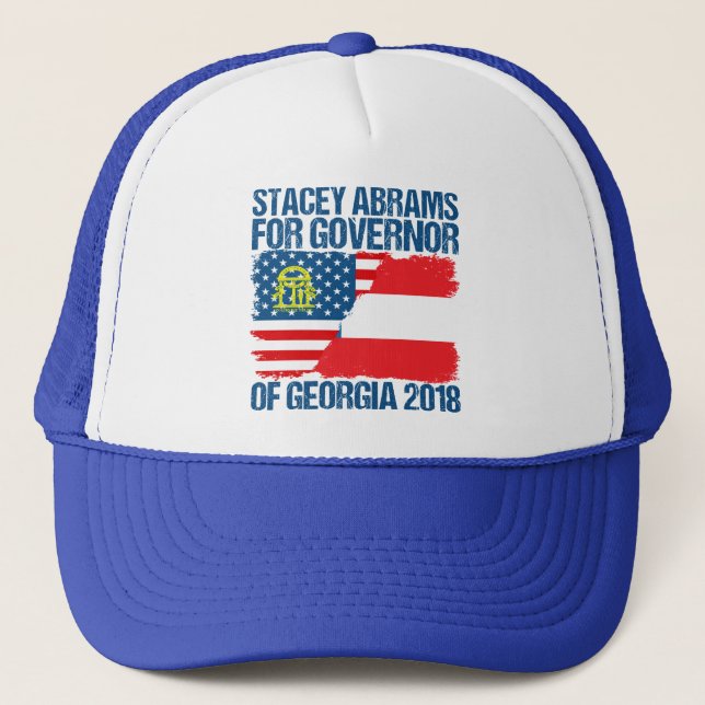 Stacey Abrams for Governor of Georgia 2018 Trucker Hat (Front)