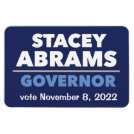 Stacey Abrams Governor car magnet with date! Stacey Abrams Governor car magnet with date!