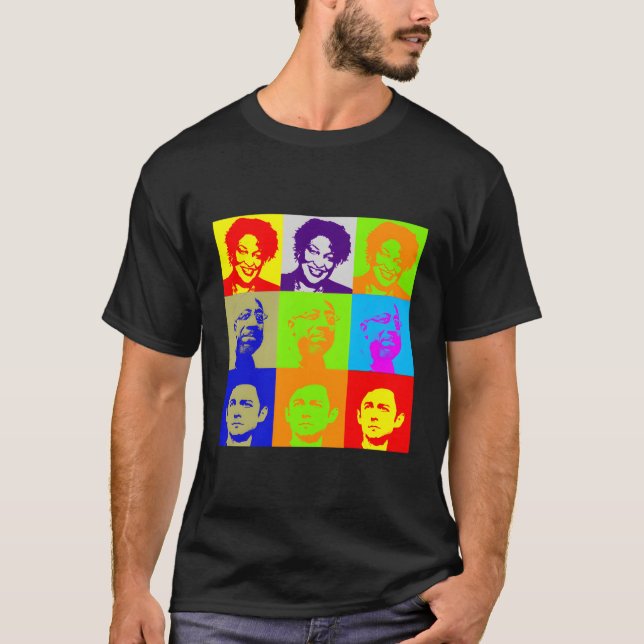 Stacey Abrams Raphael Warnock Jon Ossoff Senator D T-Shirt (Front)