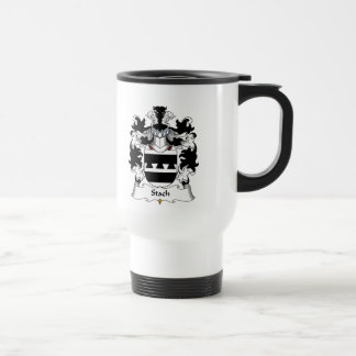 Stach Family Crest Travel Mug