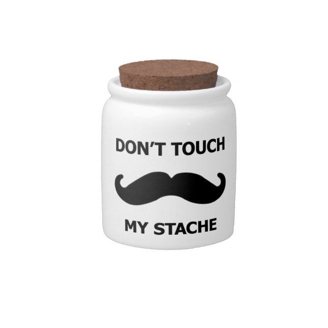Stache Jar (Front)