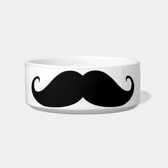 Stache pet dish (Front)