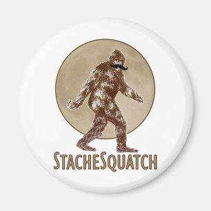 STACHESQUATCH I Mustache if you've Seen My Squatch Magnet