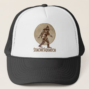 STACHESQUATCH I Mustache if You've Seen My Squatch Trucker Hat