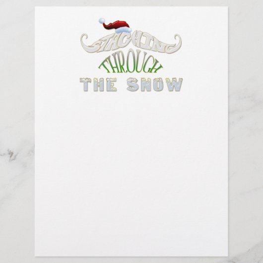 Staching Through the Snow (Front)