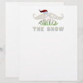 Staching Through the Snow (Front/Back)