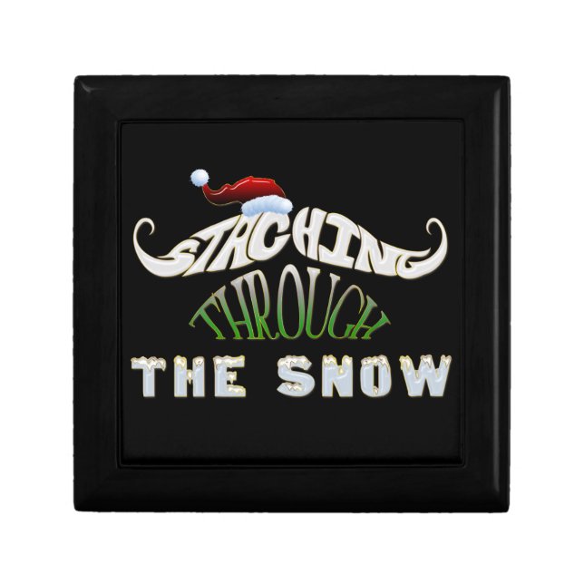 Staching Through the Snow Gift Box (Front)