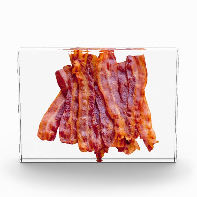 Stack of Bacon Acrylic Award (Front)