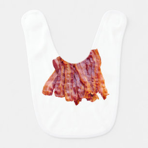 Stack of Bacon Baby Bib