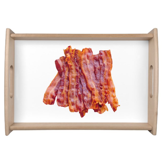 Stack of Bacon Serving Tray (Front)