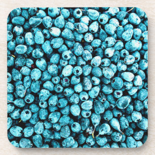 "Stack of Blueberry Fruit" Cute Photo. Buy Now Beverage Coaster
