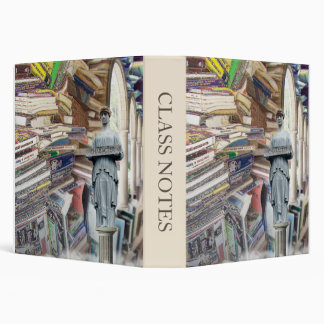 Stack of Books 3 Ring Binder