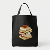 Stack Of Books - Beige bag