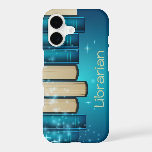 Stack of Books Design Phone Case (Back)
