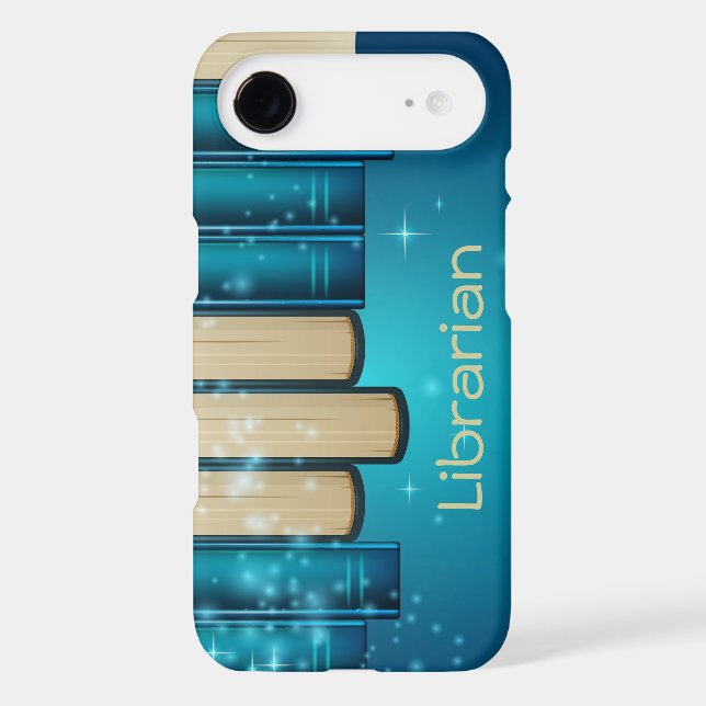 Stack of Books Design Phone Case (Back)