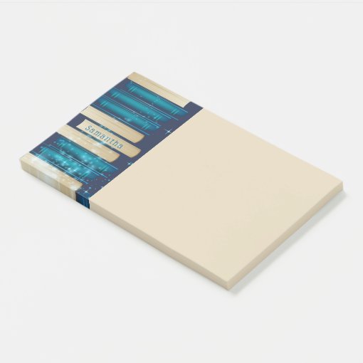 Stack of Books Design Post it Notes Zazzle
