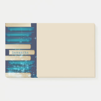 Stack of Books Design Post it Notes